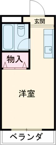ワンズユース今寺の間取り画像