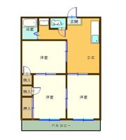 ハイムグレースの間取り画像