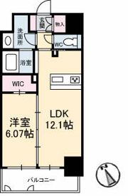 ヴィラシオン大手町の間取り画像