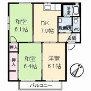 ハミングバード C棟の間取り画像
