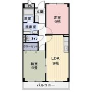 Limpiaメゾンタナカの間取り画像