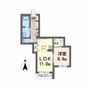 グリナージュの間取り画像