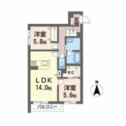 グリナージュの間取り画像
