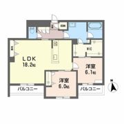 ベレオ安宅の間取り画像