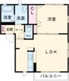 ラフォーレ栄 B棟の間取り画像