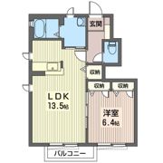 シャーメゾンやまとの間取り画像