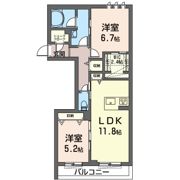 プレシアの間取り画像