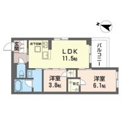 カーサフェリーチェの間取り画像