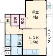 クリヨン38の間取り画像