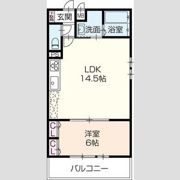 OA FLAT南車崎の間取り画像