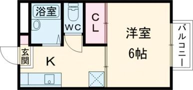 TOMIIハイツの間取り画像