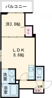 F asecia Phanesの間取り画像