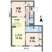 グランドゥール中小阪の間取り画像