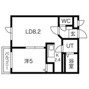 アベニール E.5の間取り画像