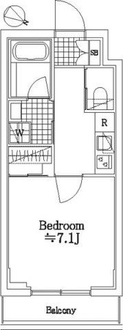 ハーモニーレジデンス池袋メトロゲートの間取り画像