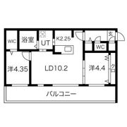 エクセラン琴似 (excellent琴似)の間取り画像