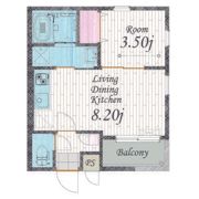 Cherim 本陣十王町 Southの間取り画像