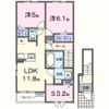 モンターニュの間取り画像
