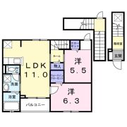 ベラヴィータの間取り画像