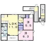 ベラヴィータの間取り画像