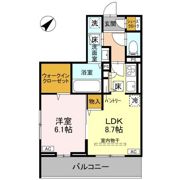 ノーブルヴィラ曙町の間取り画像