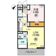 ノーブルヴィラ曙町の間取り画像