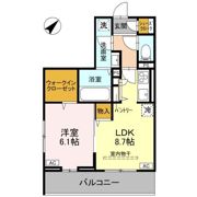 ノーブルヴィラ曙町の間取り画像