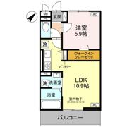 ノーブルヴィラ曙町の間取り画像