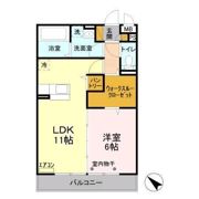 ベルウッド六番館の間取り画像