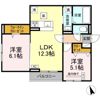 フォルテーヌ・イイクラⅠの間取り画像