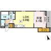 (仮称)D-ROOM甲府市徳行3丁目の間取り画像
