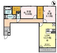 ヴェルクレールの間取り画像