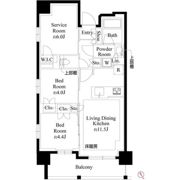 プレシス上福岡の間取り画像