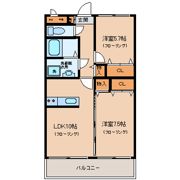 グリーンヒルズの間取り画像
