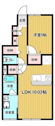 和福の間取り画像