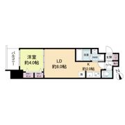 S-RESIDENCE国泰寺町二丁目の間取り画像