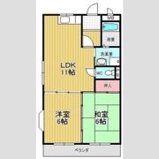 クリアサイト横吹Ⅱの間取り画像