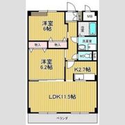 ブランジュ水広の間取り画像