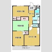 フローラ日の出の間取り画像