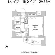 ソアラノーム大岡山の間取り画像