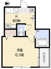 Privia笹塚の間取り画像