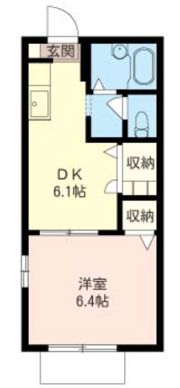 クレールの間取り画像