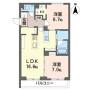 グレイスIIの間取り画像