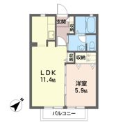 サンハイツの間取り画像