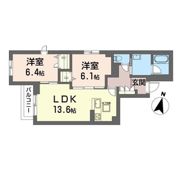 ルシェルクレールの間取り画像