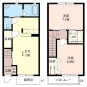 フラワーガーデンの間取り画像