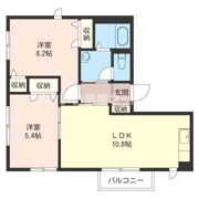 エンゼルハイムIの間取り画像