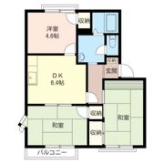 フレグランス和田Bの間取り画像