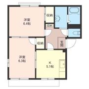 フレグランス飯嶌の間取り画像