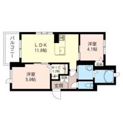 クレスティークの間取り画像